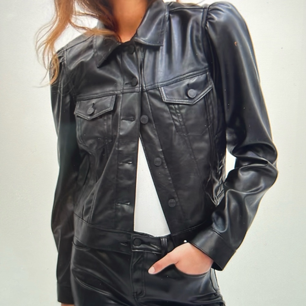 Gap, puff sleeve ICON, vegan jacket.